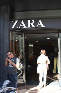 boutique ZARA à Cadix